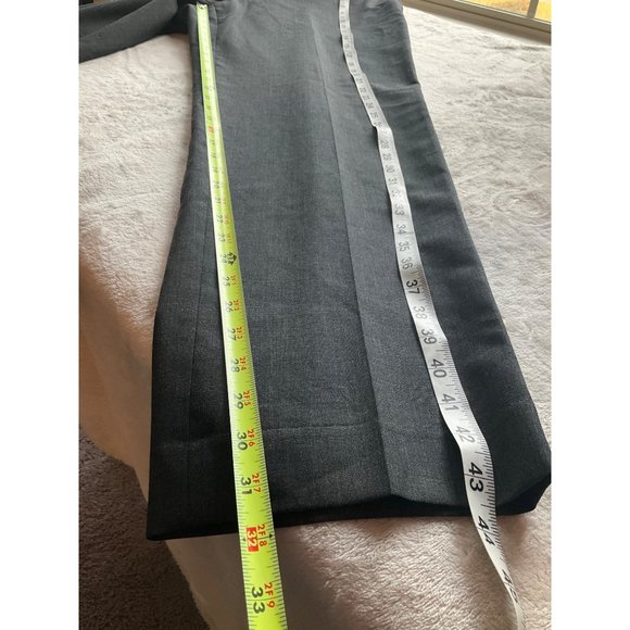 Lauren Ralph Lauren Men size 36x32 wool gray dress pants total comfort flat fron - Picture 6 of 10